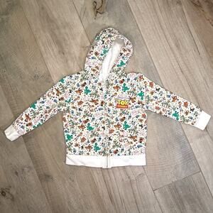 Disney Parks Toy Story Zip Up Hoodie Kids Size XS Extra Small Buzz Woody